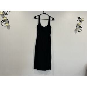 eveline knit dress reformation Reformation Eveline Knit Dress In Sunshine
